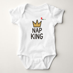 Nickerkönig / Nickerkönigin Baby Strampler