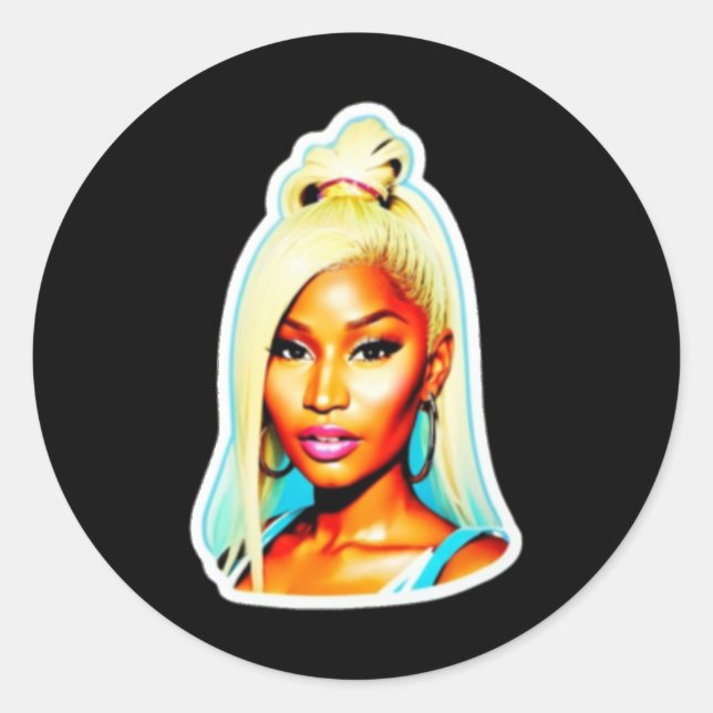 Nicki Minaj Sticker (Vorderseite)