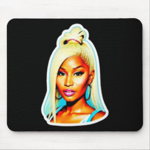 Nicki Minaj Sticker Mousepad