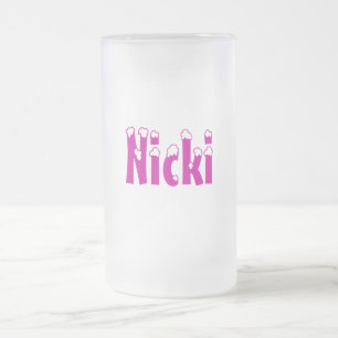 Nicki-Name Art-Mattierte Tasse