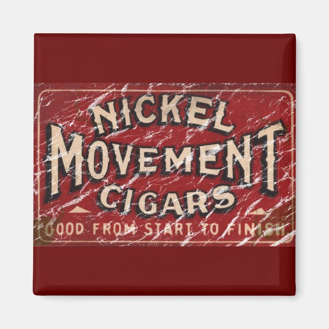 Nickle Movement Cigar 1900 - Not Magnet (Vorne)
