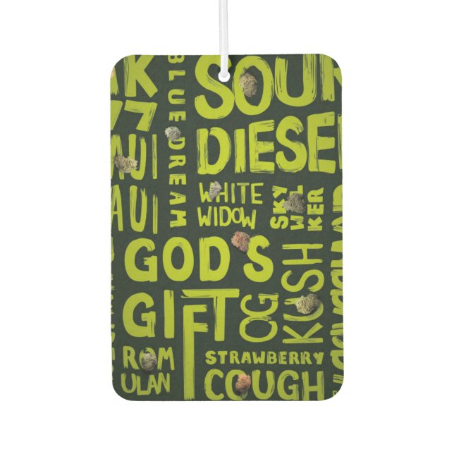 Nicknames Autolufterfrischer (Vorderseite)