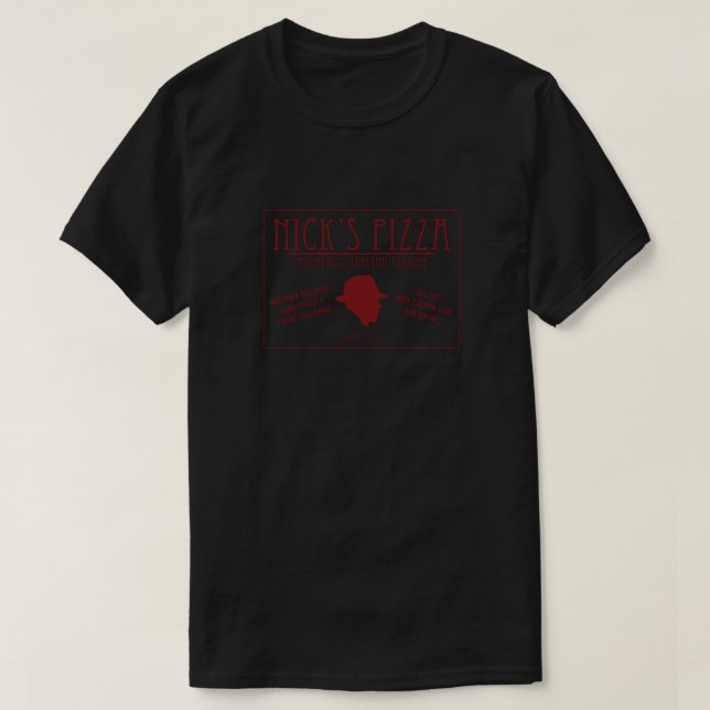Nick's Pizza T-Shirt (Design vorne)
