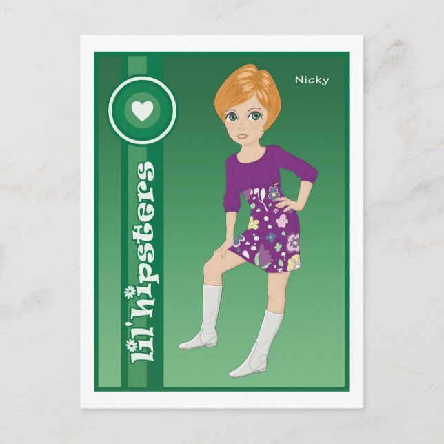 Nicky Postkarte (Vorderseite)