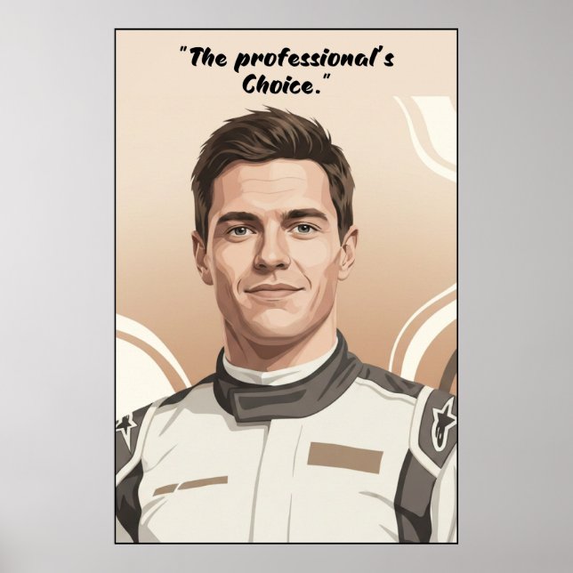Nico Hülkenberg Poster (Vorne)