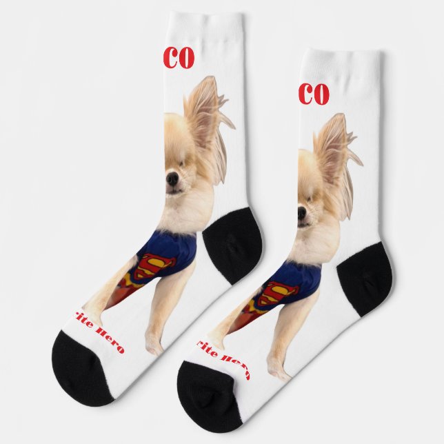 Nico My Favorite Hero Socks Socken (Linkes Detail)