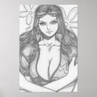 Nico Robin ~ Teufelskind Poster
