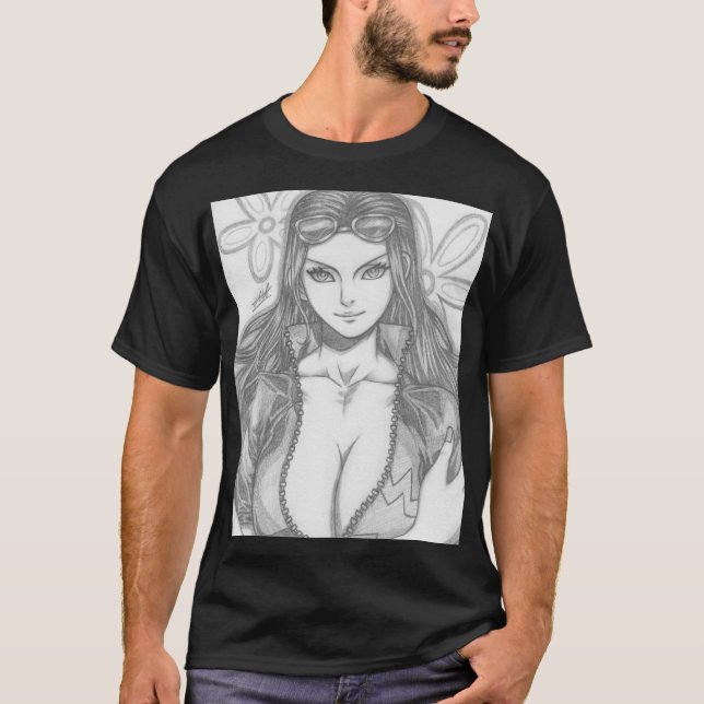 Nico Robin ~ Teufelskind T-Shirt (Vorderseite)