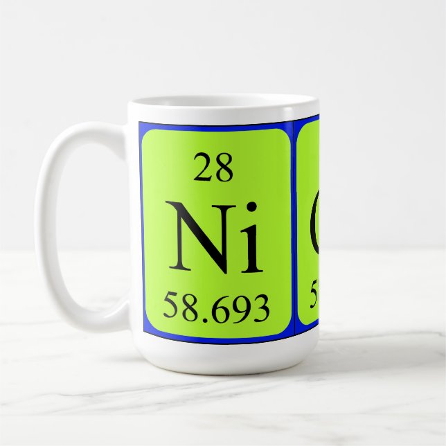 Nicola Periodenname Tasse (Links)