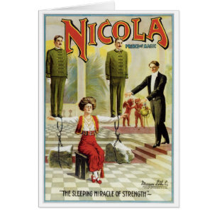 Nicola Prinz der Magie ~ Vintage-Zauberkünstler-Au