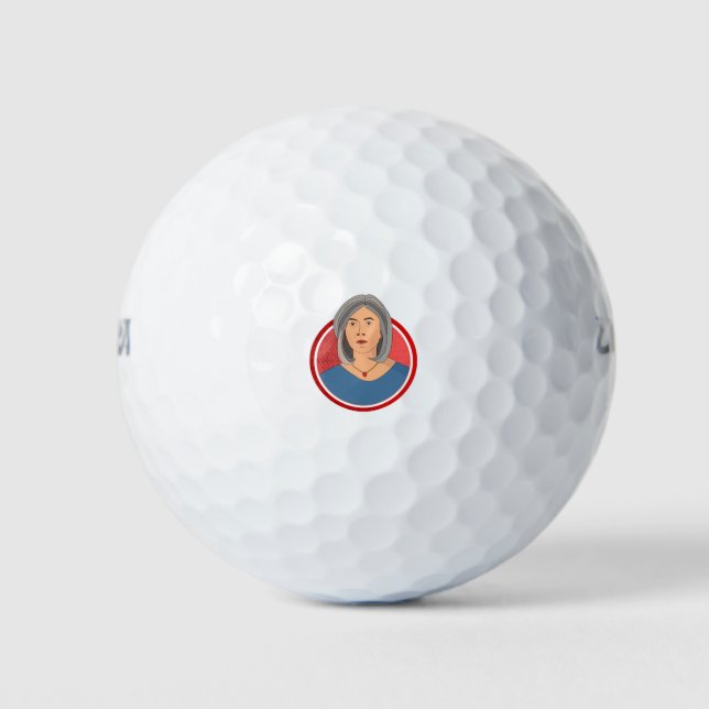 Nicola Spurrier Golfball (Vorderseite)