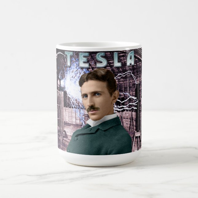 Nicola Tesla Kaffee-Tasse Tasse (Mittel)
