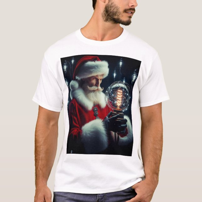 Nicola Tesla natal Camiseta T-Shirt (Vorderseite)