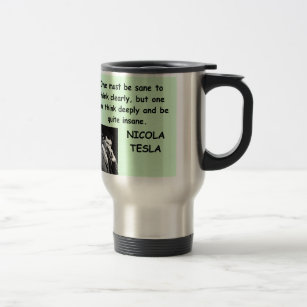 Nicola Tesla Reisebecher