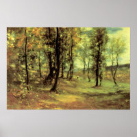 Nicolae Grigorescu - Waldbeseitigung