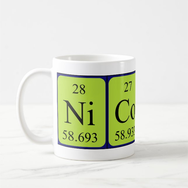Nicolai Periodenname Tasse (Links)