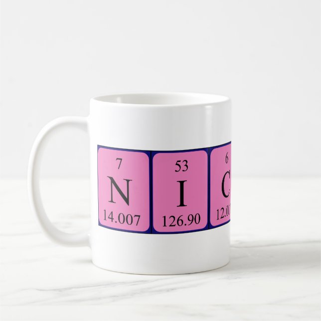 Nicolai Periodenname Tasse (Links)