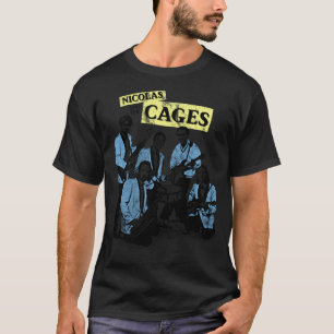 Nicolas and the Cages (Nic Cage Band Shirt) T-Shirt