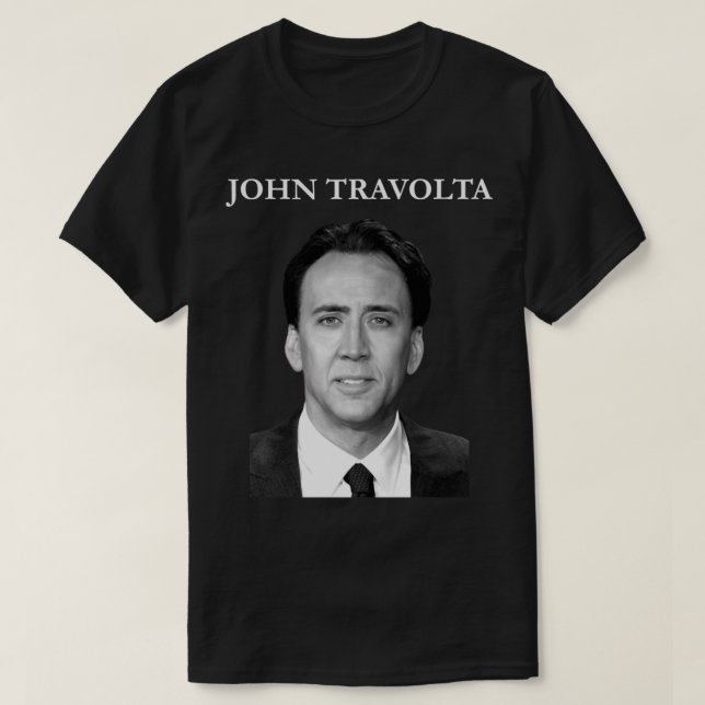 Nicolas Cage John Travolta Face Off Men_s Women_s T-Shirt (Design vorne)