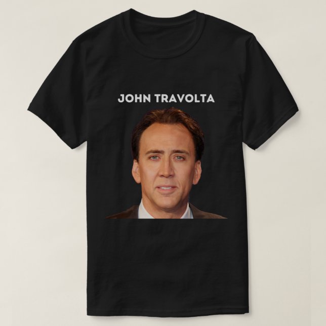 Nicolas Cage John Travolta Face Off Men_s Women_s T-Shirt (Design vorne)