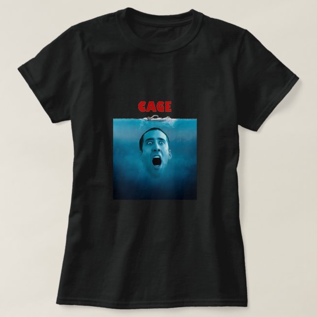 Nicolas Cage T-Shirt (Design vorne)