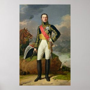 Nicolas-Charles Oudinot Herzog von Reggio Poster