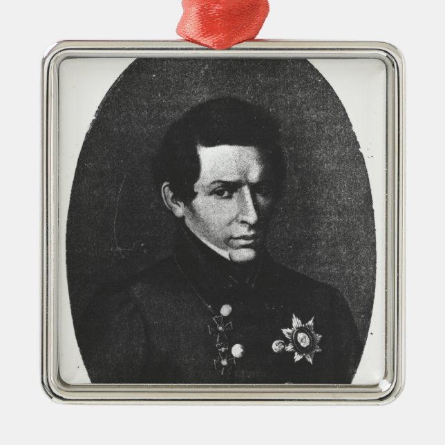 Nicolas Lobatchevsky Ornament Aus Metall (Vorne)
