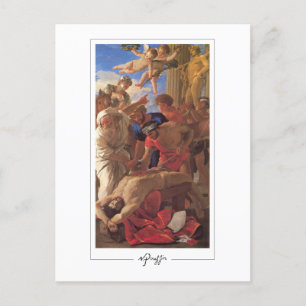 Nicolas Poussin #107 - Fine Art Postcard Postkarte