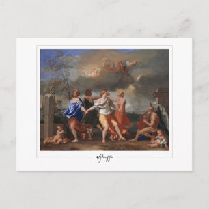 Nicolas Poussin #124 - Fine Art Postcard Postkarte