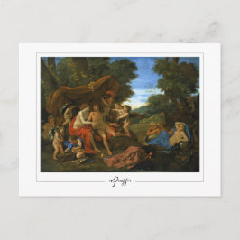 Nicolas Poussin #214 - Fine Art Postcard Postkarte