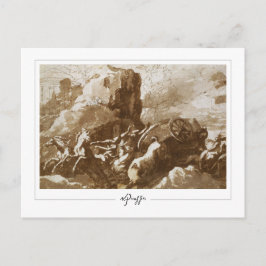 Nicolas Poussin #222 - Fine Art Postcard Postkarte