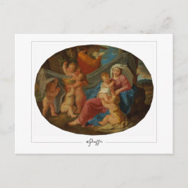 Nicolas Poussin #223 - Fine Art Postcard Postkarte