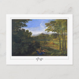 Nicolas Poussin #229 - Fine Art Postcard Postkarte