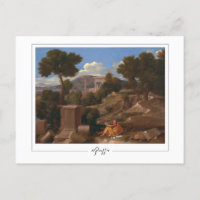 Nicolas Poussin #250 - Fine Art Postcard