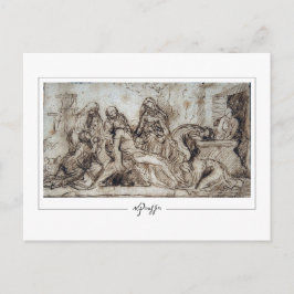 Nicolas Poussin #258 - Fine Art Postcard Postkarte