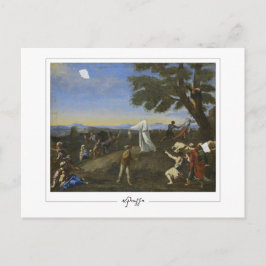 Nicolas Poussin #295 - Fine Art Postcard Postkarte