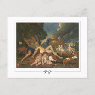 Nicolas Poussin #56 - Fine Art Postcard Postkarte