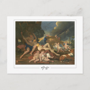 Nicolas Poussin #56 - Fine Art Postcard Postkarte