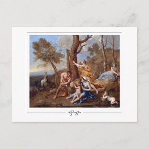 Nicolas Poussin #5 - Fine Art Postcard Postkarte