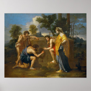 Nicolas Poussin - Et in Arcadia ego Poster