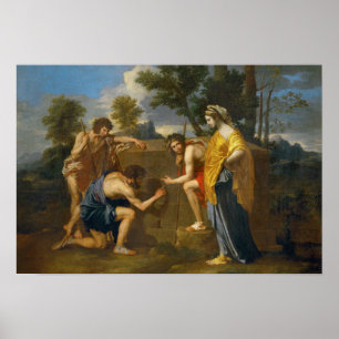 Nicolas Poussin - Et in Arcadia ego Poster