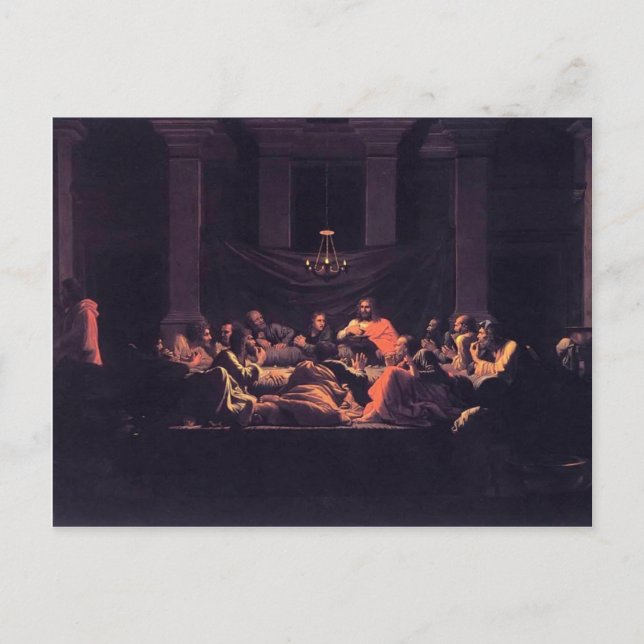 Nicolas Poussin - Eucharist Postkarte (Vorderseite)