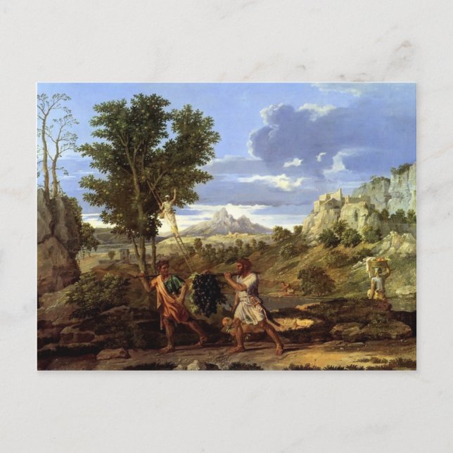 Nicolas Poussin - Herbst Postkarte (Vorderseite)