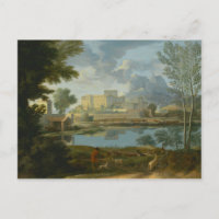 Nicolas Poussin - Landschaft mit einer Ruhe