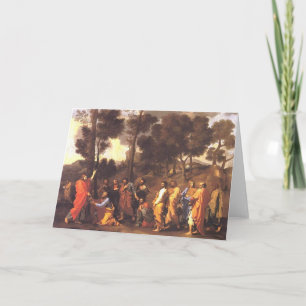 Nicolas Poussin - Ordination Karte