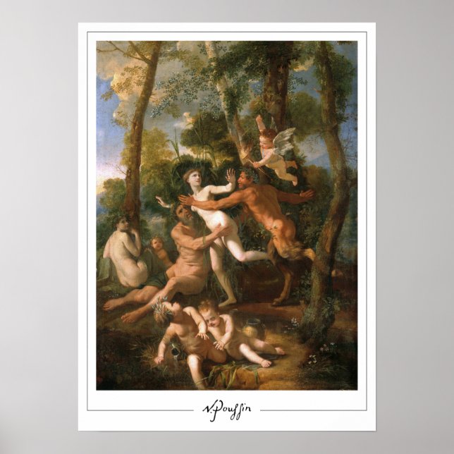 Nicolas Poussin Zedign Art Poster #1 (Vorne)
