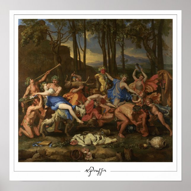 Nicolas Poussin Zedign Art Poster #186 (Vorne)