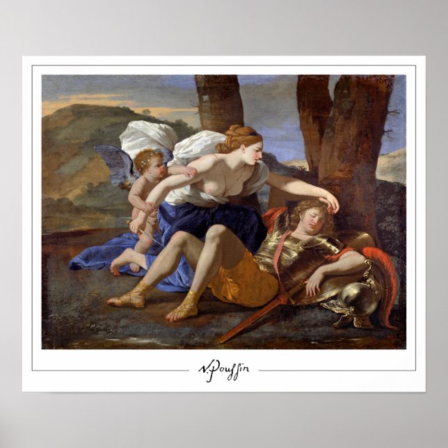 Nicolas Poussin Zedign Art Poster #2 (Vorne)