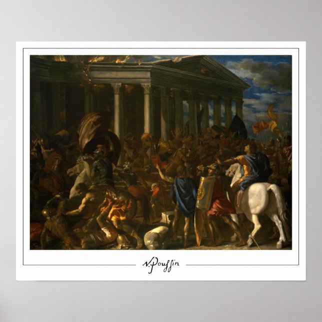 Nicolas Poussin Zedign Art Poster #24 (Vorne)