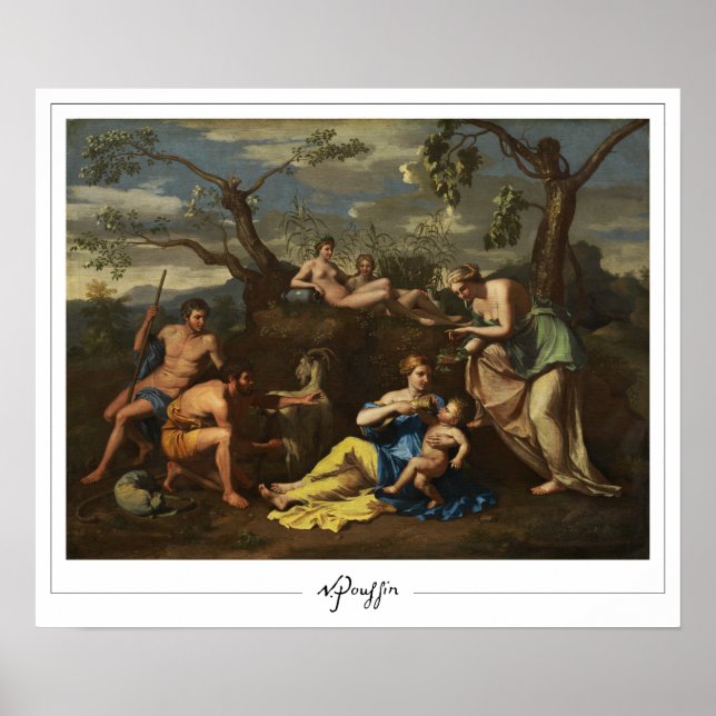 Nicolas Poussin Zedign Art Poster #294 (Vorne)